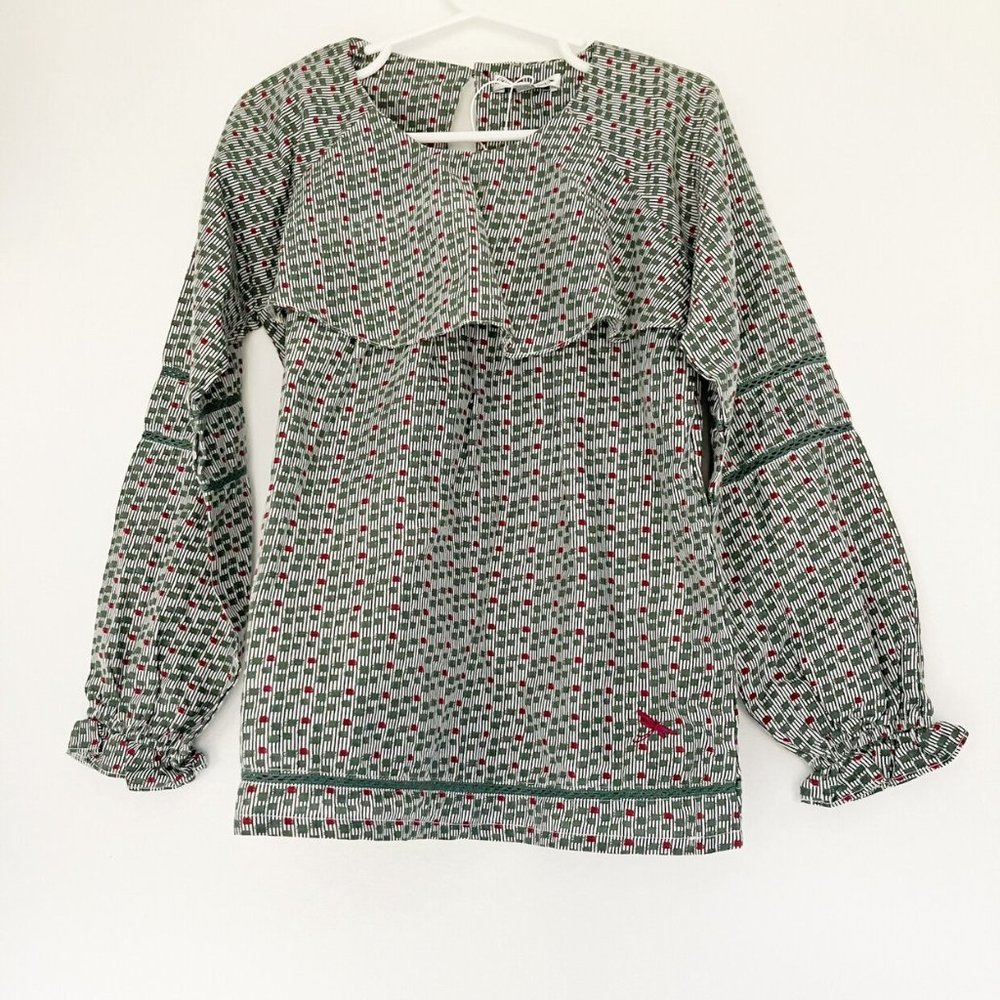 Bleu Comme Gris French Blouse Size 7